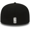 gorra-plana-negra-ajustada-59fifty-essential-de-brooklyn-nets-nba-de-new-era