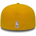 new-era-flat-brim-59fifty-essential-los-angeles-lakers-nba-yellow-fitted-cap