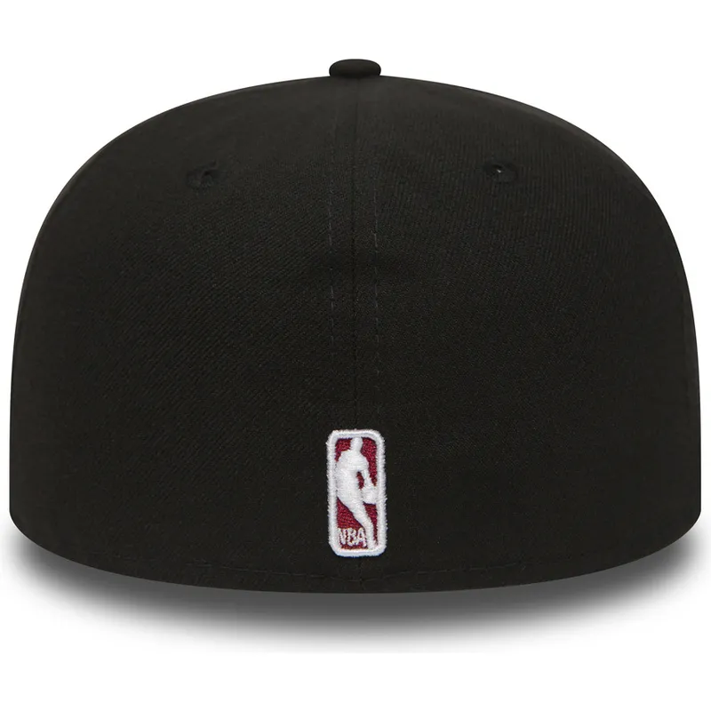 mutzen-flach-schwarz-angepasst-59fifty-essential-der-miami-heat-nba-von-new-era
