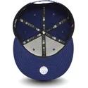 new-era-flat-brim-9fifty-essential-los-angeles-dodgers-mlb-blue-snapback-cap