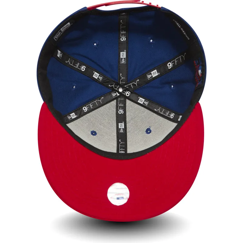 mutzen-flach-blau-snapback-ajustable-9fifty-cotton-block-der-new-york-yankees-mlb-von-new-era