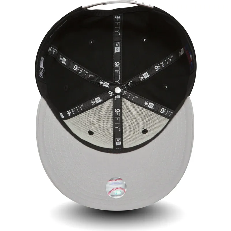 mutzen-flach-schwarz-snapback-ajustable-9fifty-cotton-block-der-new-york-yankees-mlb-von-new-era