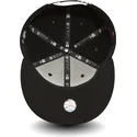 new-era-flat-brim-9fifty-white-on-black-new-york-yankees-mlb-black-snapback-cap