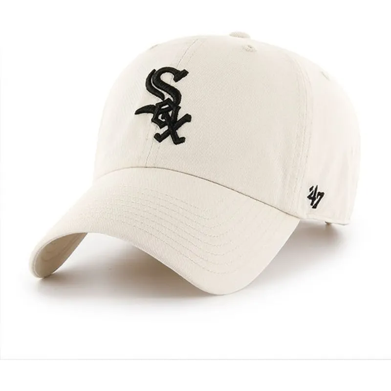 mutzen-gebogen-creme-verstellbares-band-der-chicago-white-sox-mlb-von-47-brand