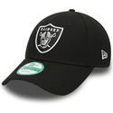 gorra-curva-negra-ajustable-9forty-the-league-de-las-vegas-raiders-nfl-de-new-era