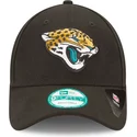 new-era-curved-brim-9forty-the-league-jacksonville-jaguars-nfl-adjustable-cap-schwarz