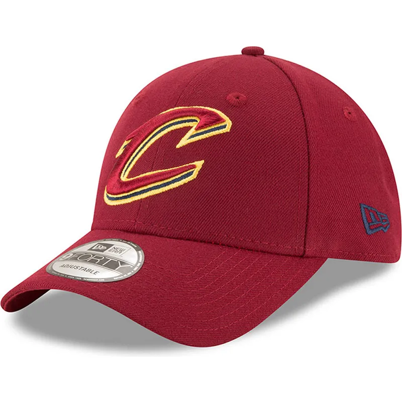 mutzen-gebogen-rot-verstellbares-band-9forty-the-league-der-cleveland-cavaliers-nba-von-new-era mutzen-gebogen-rot-verstellbares-band-9forty-the-league-der-cleveland-cavaliers-nba-von-new-era
