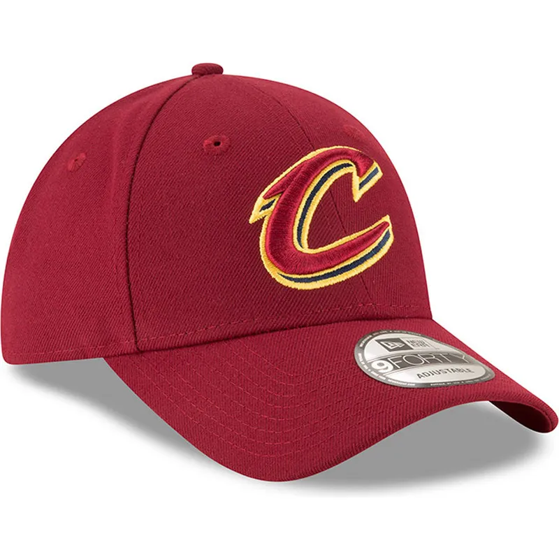 mutzen-gebogen-rot-verstellbares-band-9forty-the-league-der-cleveland-cavaliers-nba-von-new-era mutzen-gebogen-rot-verstellbares-band-9forty-the-league-der-cleveland-cavaliers-nba-von-new-era