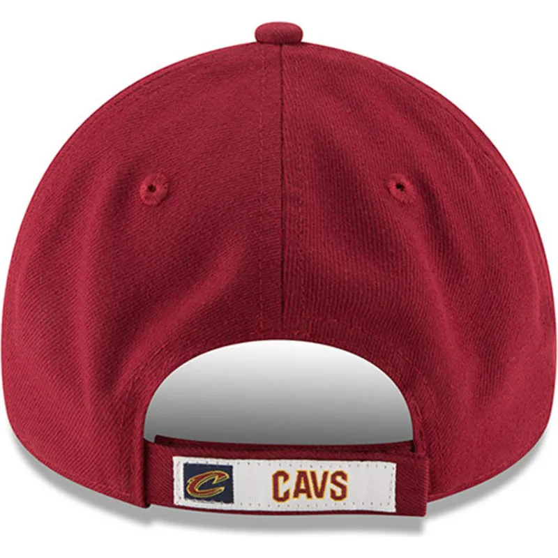 mutzen-gebogen-rot-verstellbares-band-9forty-the-league-der-cleveland-cavaliers-nba-von-new-era mutzen-gebogen-rot-verstellbares-band-9forty-the-league-der-cleveland-cavaliers-nba-von-new-era
