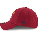 czerwona-zakrzywiona-regulowana-czapka-9forty-the-league-cleveland-cavaliers-nba-od-new-era
