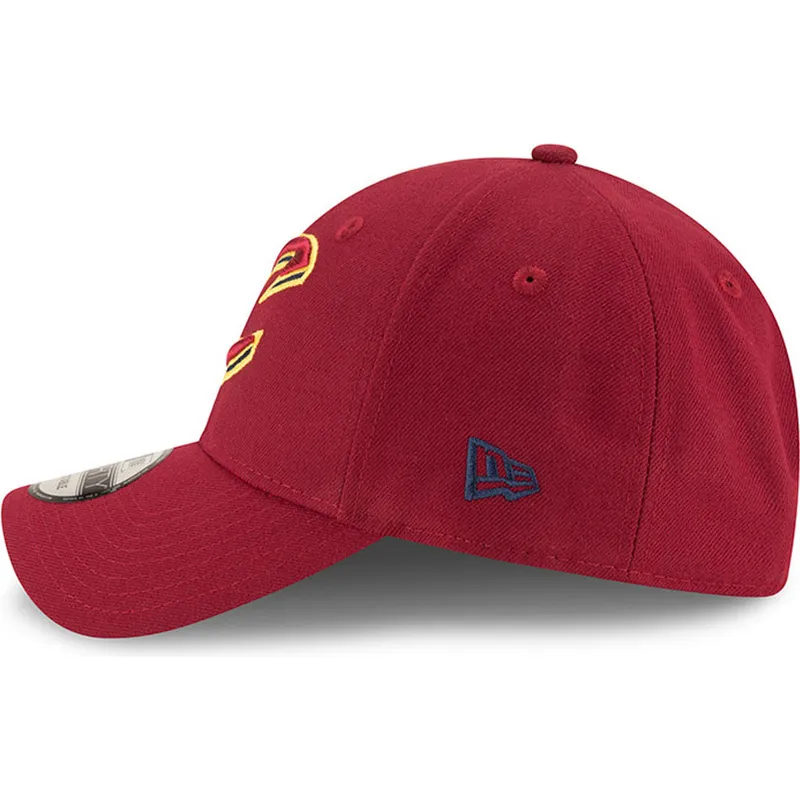 mutzen-gebogen-rot-verstellbares-band-9forty-the-league-der-cleveland-cavaliers-nba-von-new-era mutzen-gebogen-rot-verstellbares-band-9forty-the-league-der-cleveland-cavaliers-nba-von-new-era