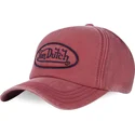 verstellbare-rote-curved-cap-bob04-von-von-dutch