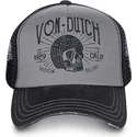 cappellino-curvo-grigio-e-nero-regolabile-crew1-di-von-dutch