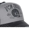 gorra-curva-gris-y-negra-ajustable-crew1-de-von-dutch