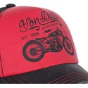 verstellbare-rot-schwarze-crew3-kappe-von-von-dutch