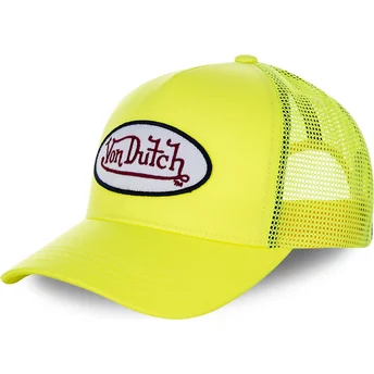 von-dutch-fresh05-yellow-trucker-hat