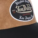 von-dutch-grl-brown-and-black-trucker-hat