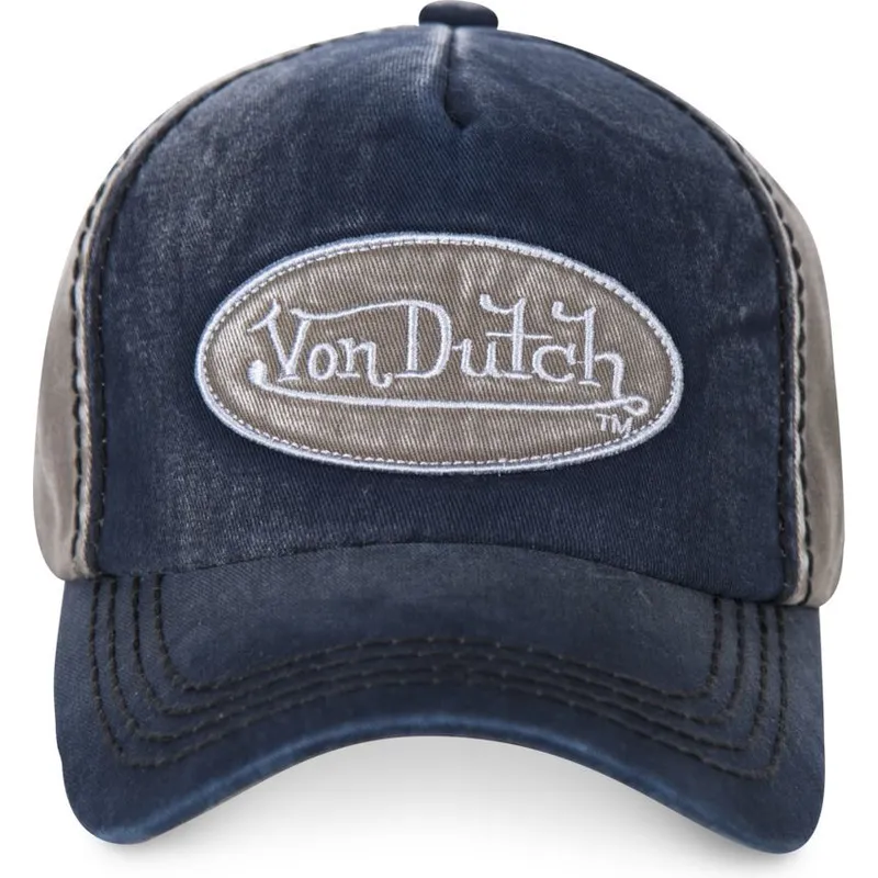 mutzen-gebogen-marineblau-verstellbares-band-von-von-dutch mutzen-gebogen-marineblau-verstellbares-band-von-von-dutch