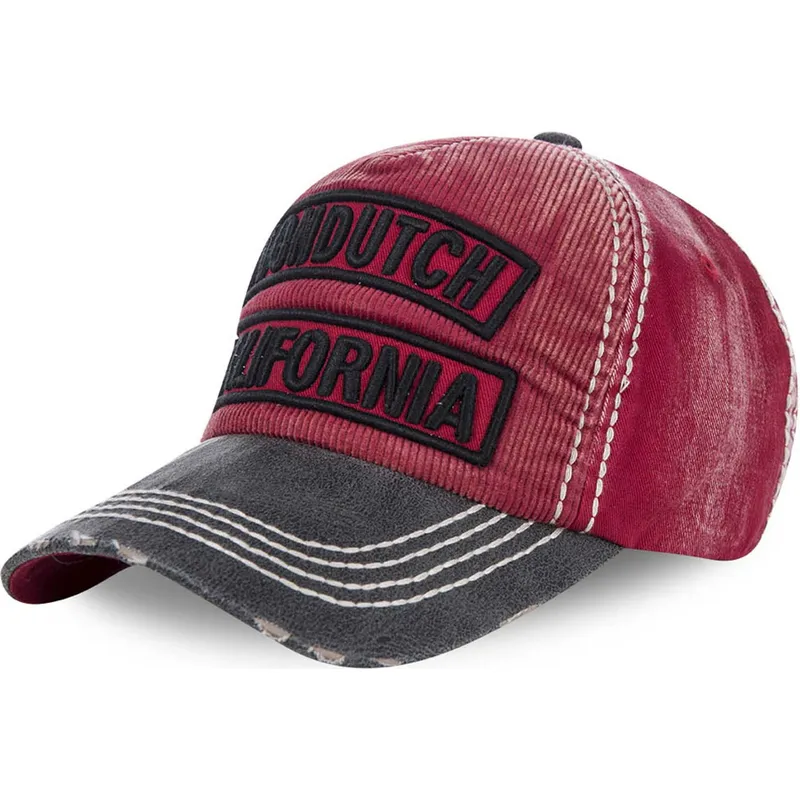 mutzen-gebogen-rot-verstellbares-band-von-von-dutch