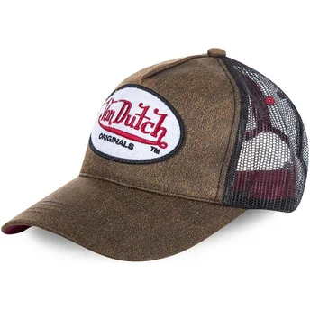 Mützen gebogen braun snapback OG von Von Dutch