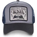 trucker-cap-grau-und-blau-square3b-von-von-dutch