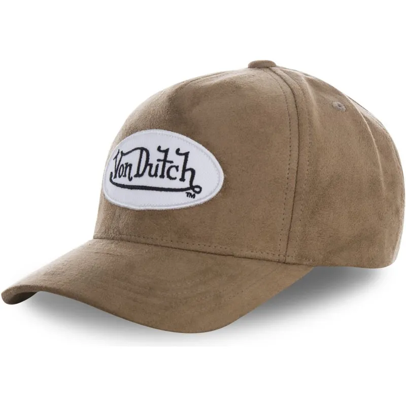 mutzen-gebogen-braun-verstellbares-band-von-von-dutch