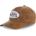 mutzen-gebogen-braun-verstellbares-band-von-von-dutch