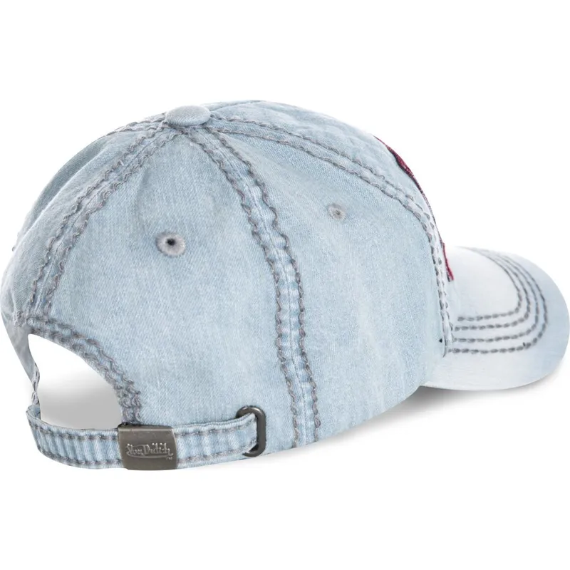 mutzen-gebogen-blau-verstellbares-band-von-von-dutch mutzen-gebogen-blau-verstellbares-band-von-von-dutch