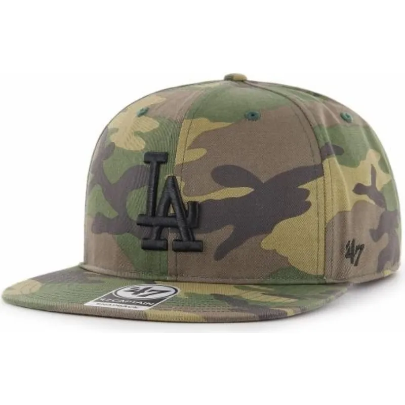 mutzen-flach-tarnung-snapback-negro-der-los-angeles-dodgers-mlb-von-47-brand