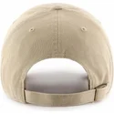 casquette-courbee-beige-avec-logo-noir-chicago-white-sox-mlb-clean-up-47-brand