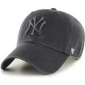 mutzen-gebogen-grau-verstellbares-band-der-new-york-yankees-mlb-von-47-brand