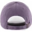 47-brand-curved-brim-new-york-yankees-mlb-clean-up-purple-cap