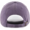 casquette-courbee-violette-new-york-yankees-mlb-clean-up-47-brand
