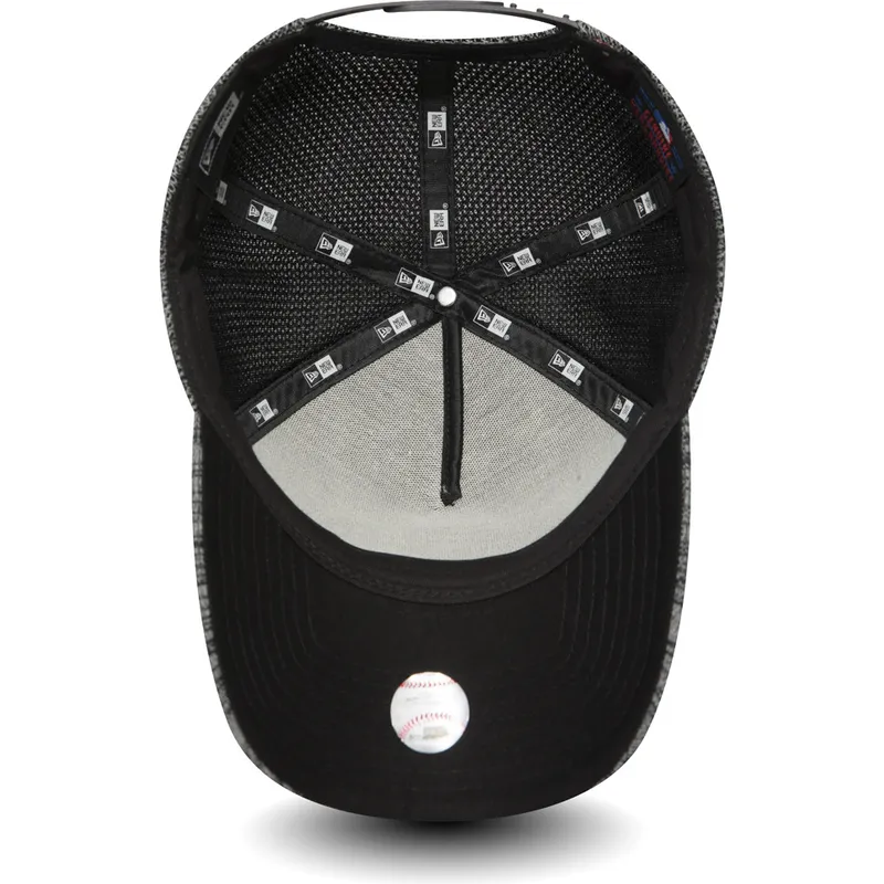 mutzen-gebogen-grau-snapback-a-frame-jaspeado-der-new-york-yankees-mlb-von-new-era
