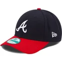 gorra-curva-azul-marino-y-roja-ajustable-9forty-the-league-de-atlanta-braves-mlb-de-new-era