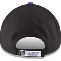 new-era-curved-brim-9forty-the-league-colorado-rockies-mlb-black-adjustable-cap