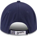 new-era-curved-brim-9forty-the-league-milwaukee-brewers-mlb-adjustable-cap-marineblau