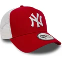 new-era-clean-a-frame-2-new-york-yankees-mlb-red-trucker-hat