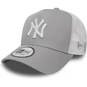 new-era-clean-a-frame-2-new-york-yankees-mlb-grey-trucker-hat