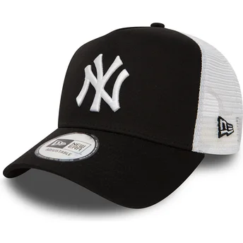Svart trucker-keps Clean A Frame 2 från New York Yankees MLB av New Era