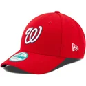 new-era-curved-brim-9forty-the-league-washington-nationals-mlb-red-adjustable-cap