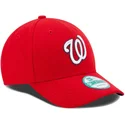 new-era-curved-brim-9forty-the-league-washington-nationals-mlb-red-adjustable-cap