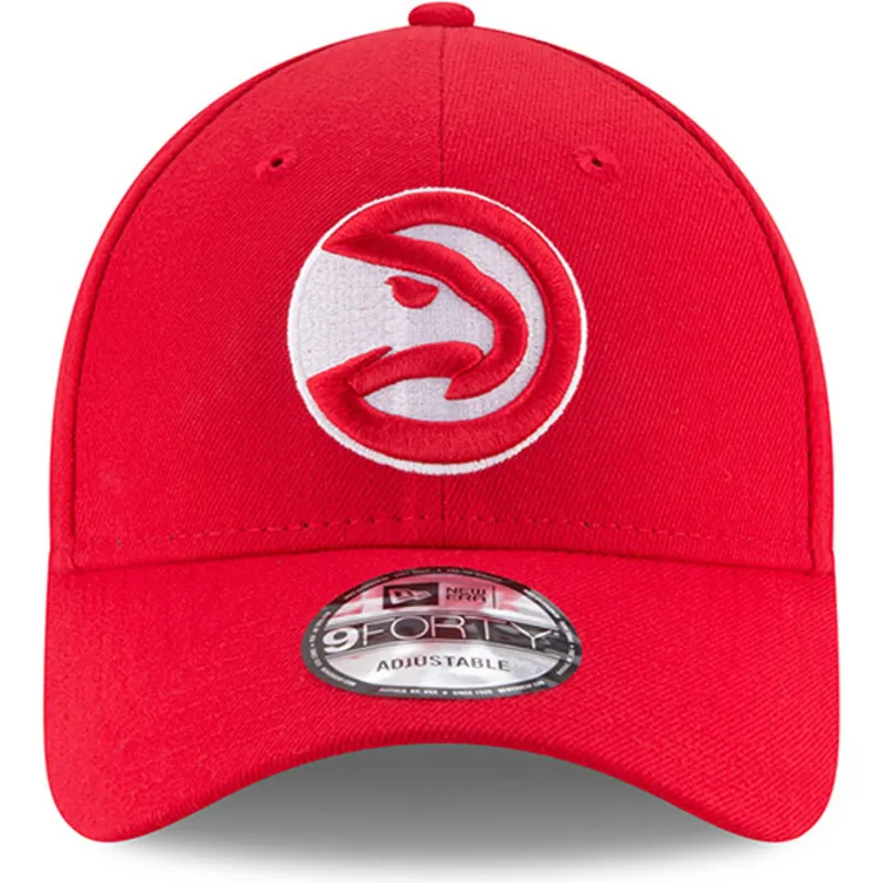 mutzen-gebogen-rot-verstellbares-band-9forty-the-league-der-atlanta-hawks-nba-von-new-era