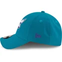 new-era-curved-brim-9forty-the-league-charlotte-hornets-nba-blue-adjustable-cap