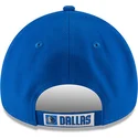 mutzen-gebogen-blau-verstellbares-band-9forty-the-league-der-dallas-mavericks-nba-von-new-era