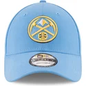 mutzen-gebogen-blau-verstellbares-band-claro-9forty-the-league-der-denver-nuggets-nba-von-new-era
