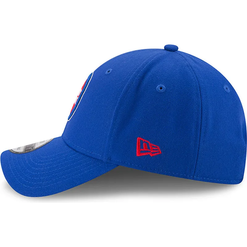 cappellino-visiera-curva-blu-regolabile-9forty-the-league-di-detroit-pistons-nba-di-new-era