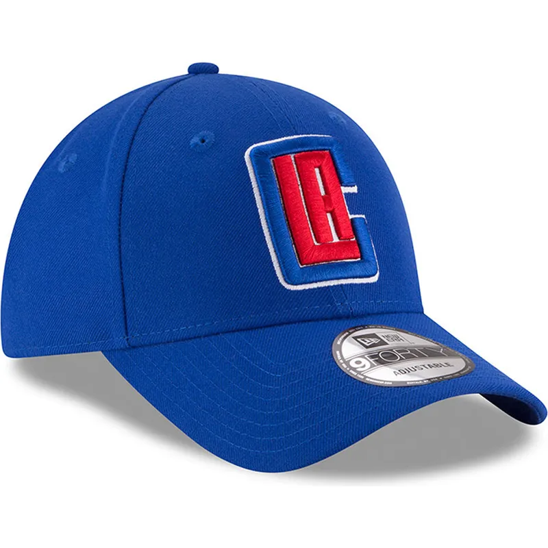 mutzen-gebogen-blau-verstellbares-band-9forty-the-league-der-los-angeles-clippers-nba-von-new-era