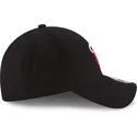 new-era-curved-brim-9forty-the-league-miami-heat-nba-black-adjustable-cap