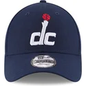 new-era-curved-brim-9forty-the-league-washington-wizards-nba-navy-blue-adjustable-cap